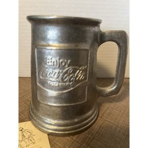 Enjoy Coca Cola‎  RARE Vintage Collectors Pewter Mug